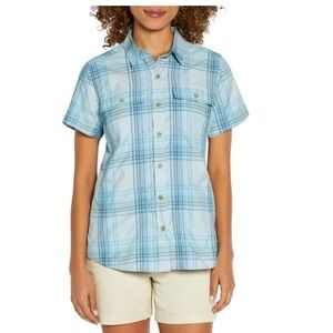 NWT Eddie Bauer short sleeved adventure shirt